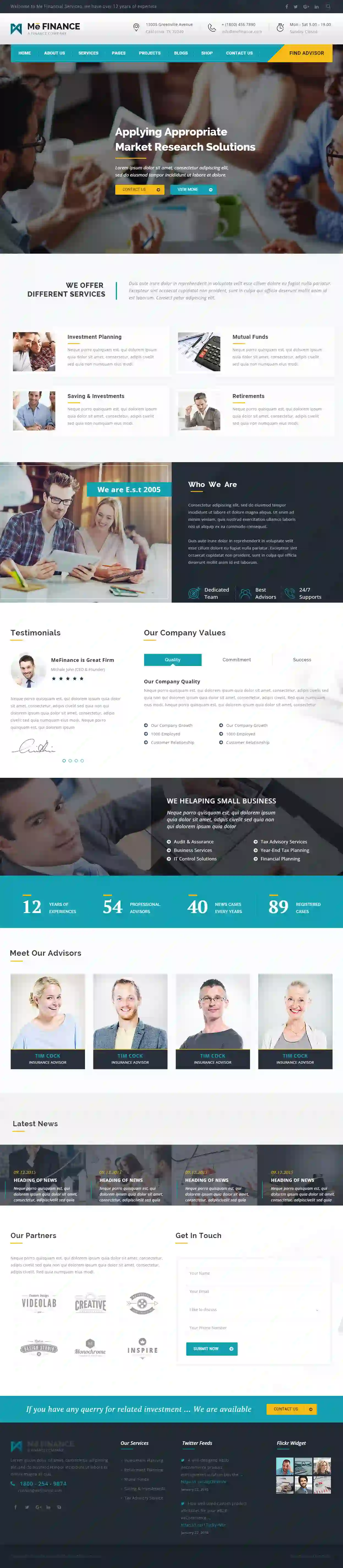 finance-custom-website-development