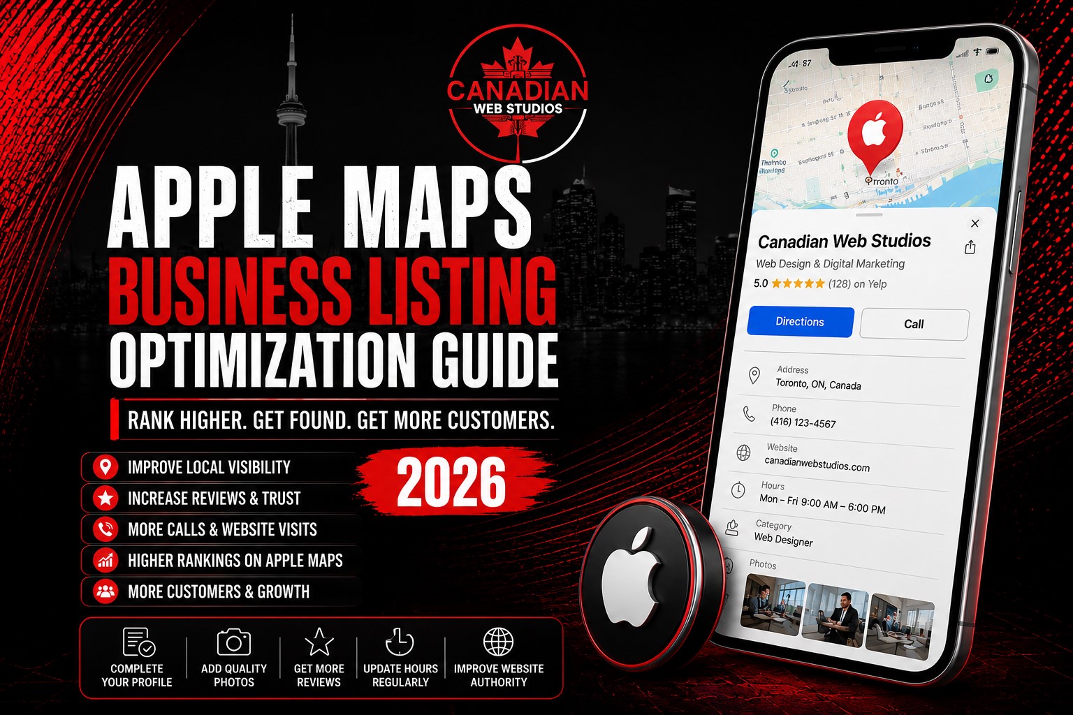 Apple Maps business listing